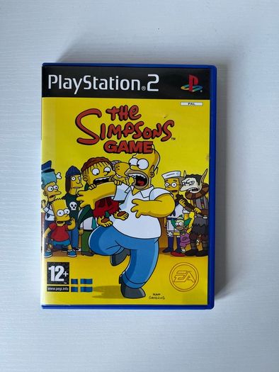 The Simpsons Game PS2.