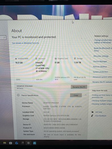 custom i7 gaming pc