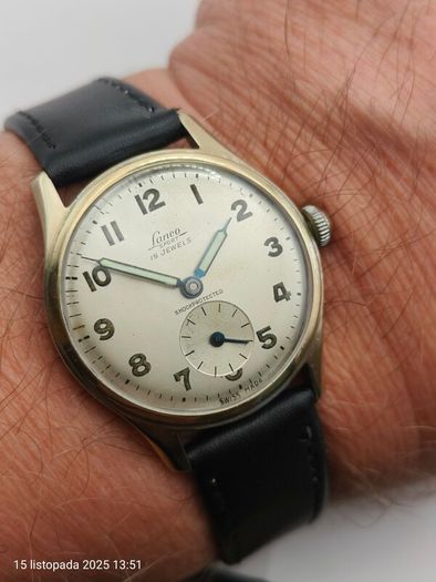 Lanco Sport Shockprotected Vintage mens watch