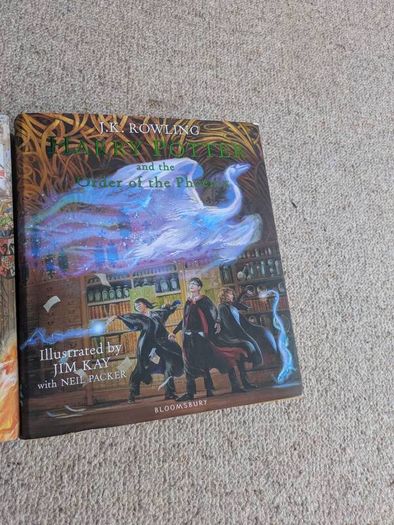 Harry Potter Illustrated Editions Books 1 to 5