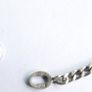 ANTIQUE 1800s Sterling Silver Japan Coin Edo Period Rare Collectible Old Coin as a pendant, chain L 29"  18,62g Image 8