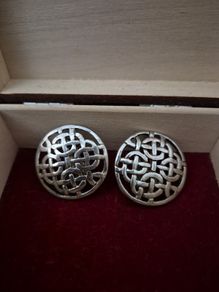 Vintage Celtic Design Earrings