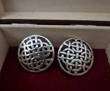 Vintage Celtic Design Earrings