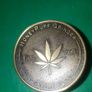 Honeypuff Golden Leaf metal herb grinder 3 layer Image 4