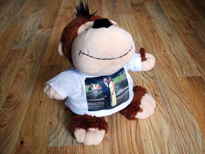 Personalised Monkey soft toy