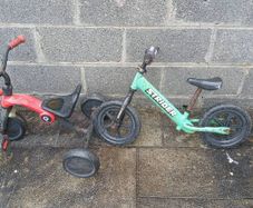 Kids Strider and Tricycle