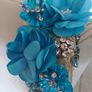Beautiful blue fascinator Image 3