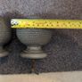 Grey round curtain Finials Image 6