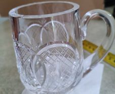Waterford Cut Crystal Tankard Mug STAMPED.
