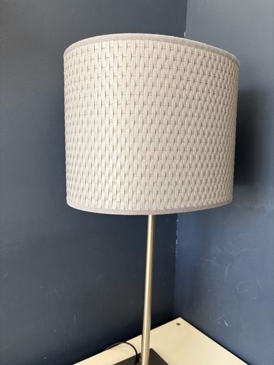 2 x Grey Table Lamps
