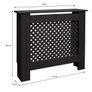 Radiator cover 78x19x82 cm FREE DELIVERY Image 2