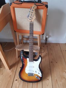 Sx Strat Sunburst effect