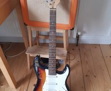 Sx Strat Sunburst effect