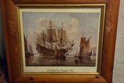 "De Ruyters Flagship 1665" Framed print