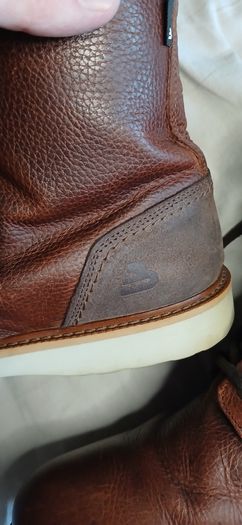 Mens brown bullboxer leather boots EU 46, UK 11