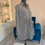 Ladies Black & White Check Dress from Zara. Size Xs UK 6 / EU 34 Image 5
