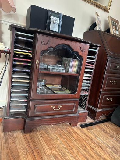 Vintage Media Unit Cabinet