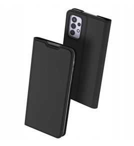 Black Flip Protective Cover For Samsung Galaxy A23 5G Wallet Book Case