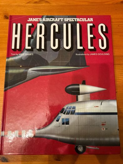 Military  book: Jane's Aircraft Spectacular ' Hercules'