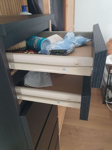 Ikea chest of 6 drawers mirror included
