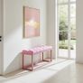 A pink eco-leather bench? Absolutely YES! Image 9