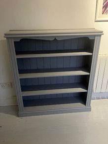 Solid Wood Painted Book Drawer
