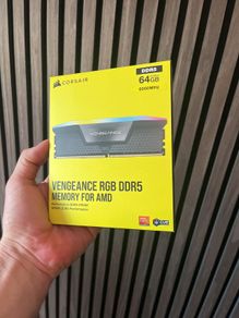 Vengeance RGB 64GB DDR5 memory for AMD
