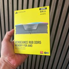 Vengeance RGB 64GB DDR5 memory for AMD