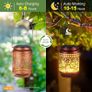 2 Pack Birthday Gifts for Women, Garden Ornaments Outdoor Hummingbird Solar Lanterns Outside, Waterproof Hanging Garden Solar Lights Hummingbird Christmas Gift Mothers Day Gifts for Mum Grandma Image 8