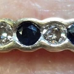 Gold Half Eternity Ring