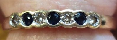 Gold Half Eternity Ring