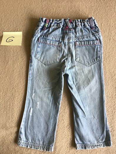 Selection of Toddler Girls trousers jeans, size 2-3 year