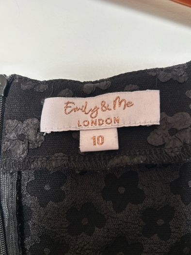 Emily & Me black dress, size 10