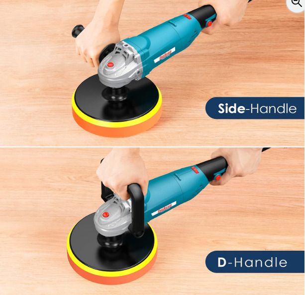 ENEACRO Polisher, Rotary Car Buffer Polisher Waxer, 1200W 180/150 mm
