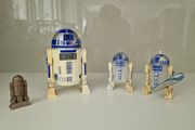 Star Wars collectables R2D2 and Vader
