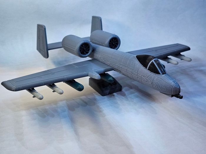 A-10 Warthog 3D Printed (Free Postage)
