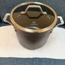 Calphalon Signature Hard-Anodized Nonstick Cookware 8Qt Stock Pot and 2 2 Saucepans With Lids Image 5