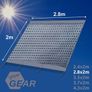 Sun + Rain Blocker 2.8 x 2 m - Front wall for awning Image 4