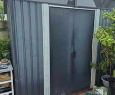 aluminium shed