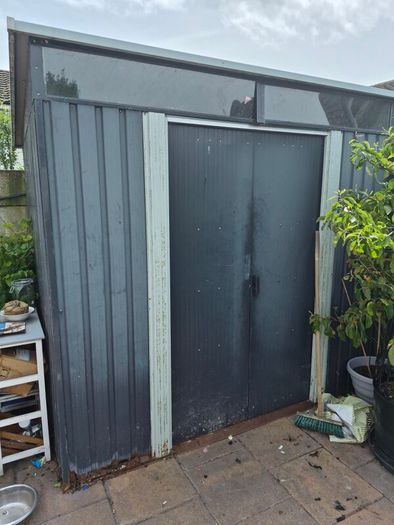 aluminium shed