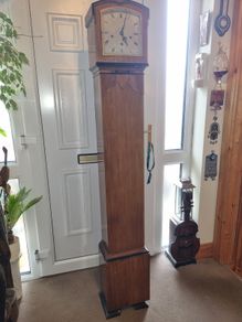 Art deco Enfield grandmother clock