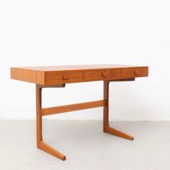 Mid century modern danish teak desk George petersens