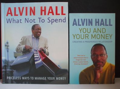 SALE!  WHAT NOT TO SPEND: priceless ways to manage your money; YOU AND YOUR MONEY: creating a prosperous relationship by Alvin Hall