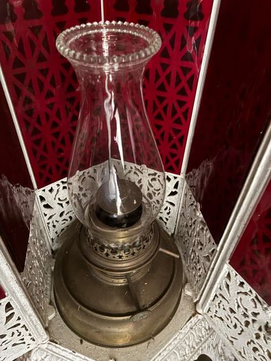 Cast Iron ornate Orangery oilheater