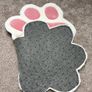 Paws handmade rug Image 2