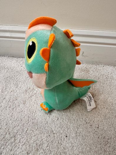 Plush Little Dreamers Dragon Trainer Stormy approx. 17cm. Soft Plush Seri Jakala