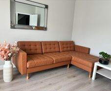 Genuine Leather Sofa - L Shaped 4 seater
