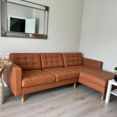 Genuine Leather Sofa - L Shaped 4 seater