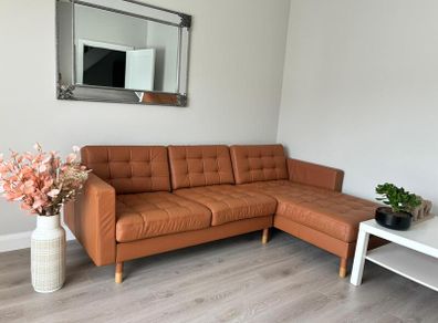 Genuine Leather Sofa - L Shaped 4 seater