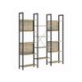 Storage Shelves bookcase with 14 shelves Free standing Image 4
